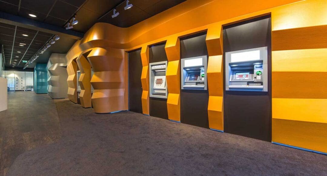3D wand voor Rabobank Apeldoorn
