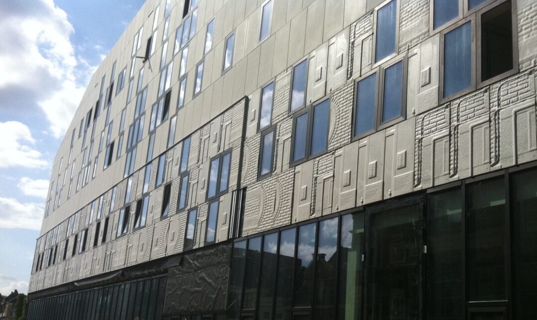 Façade Nijestee in Groningen